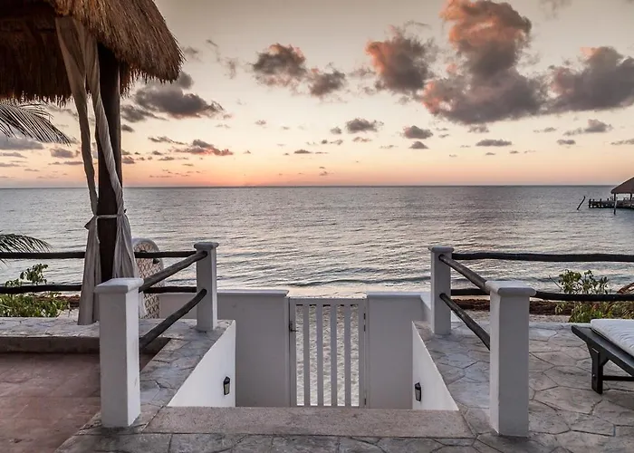 Karina-luxury Beachfront Retreat Puerto Morelos